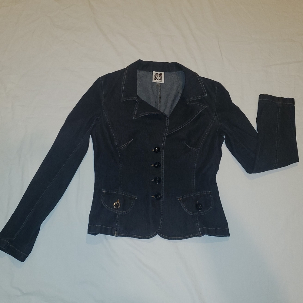 Anne Klein Jean Jacket